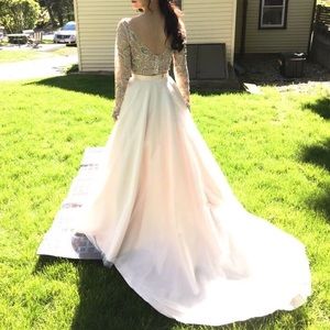 Two Piece Prom Dress💕